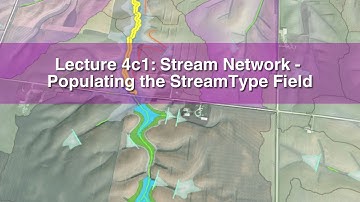 Lecture 4c1: Stream Network - Populating the StreamType Field (2025)