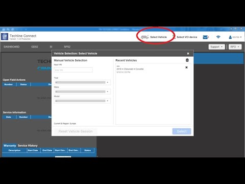Techline Conect programación GM Chevrolet y uso de VPN latino américa ACDelco Tds GM