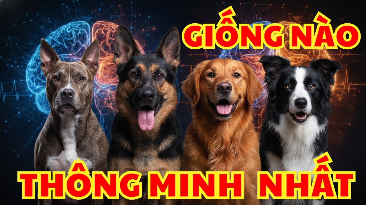 So Sánh Trí Thông Minh Của Tất Cả Các Loài Chó, Mức độ IQ