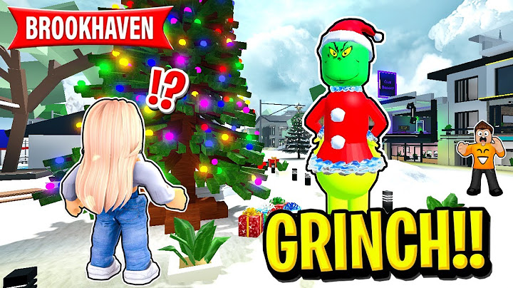 GRINCH CHCE ZEPSUĆ NAM ŚWIĘTA na BROOKHAVEN RP w ROBLOX! 😲