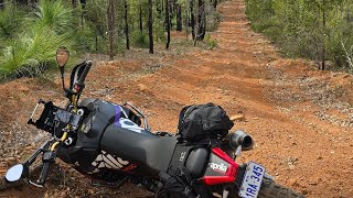 Offroad on the Aprilia Tuareg Rally | Lane Poole Reserve