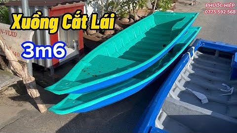 Xuồng Cắt Lái 3m6 Mẫu Mới, Mẫu Đi Câu, Câu Cá Rất Tiện Và Gọn || PHƯỚC HIỆP 0775 592 568