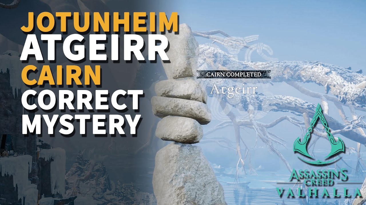 images Ac Valhalla Jotunheim Stone Stacking atgeirr cairn mystery jotunheim assassin s creed valhalla