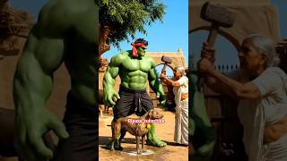 हल्क को उसकी मां ने हथौड़ी से मारा,😭😭#aipower #ai #trending #viral
