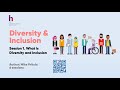 Diversity &amp; Inclusion Training: Non-discrimination Equality