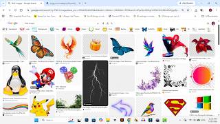 Echte transparente Bilder bei Google schnell finden!