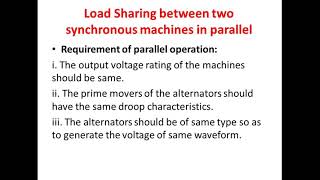 2.5.Load sharing in parallel with numerical problems ( EE8702 PSOC unit 2)