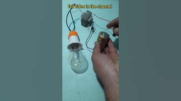 DC to AC voltage inverter circuit #shorts #viral #video