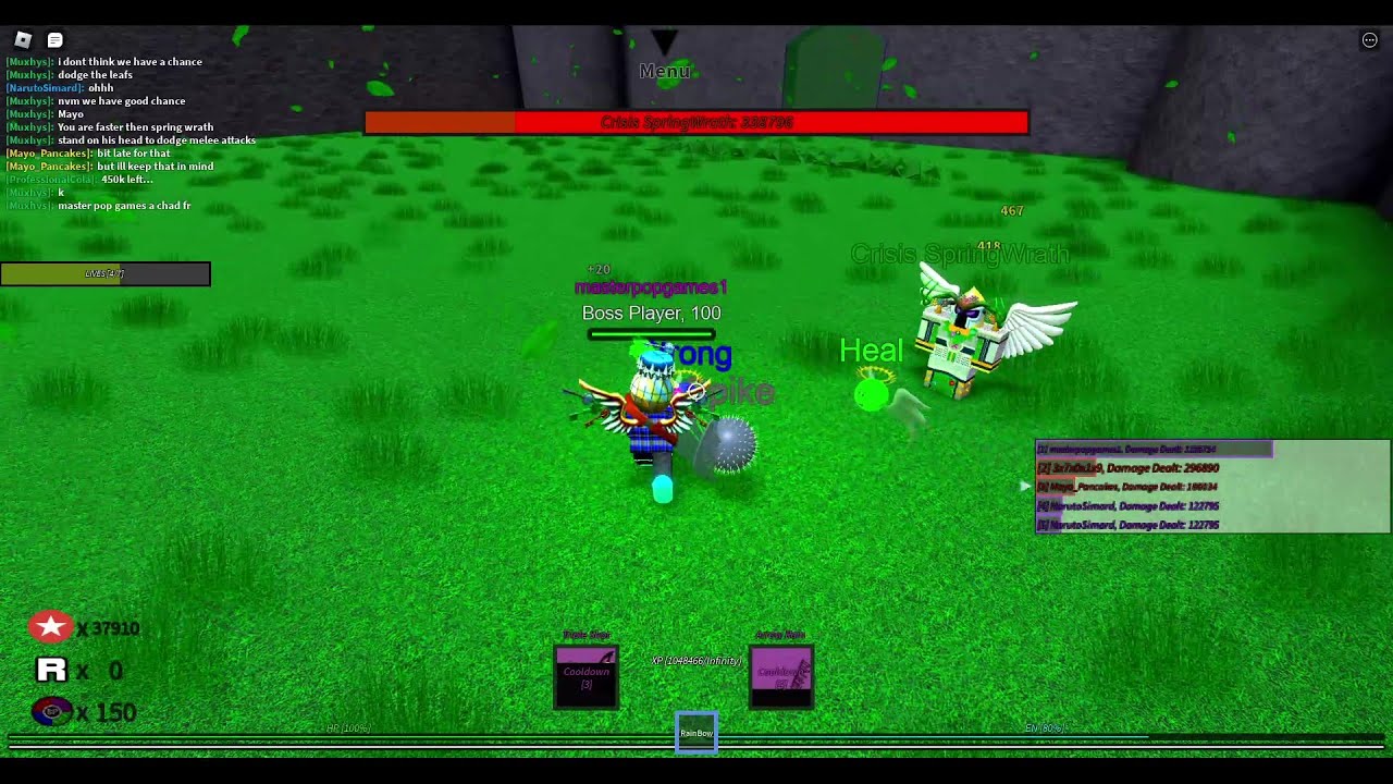 Boss Fighting Stages: Crisis SpringWrath - YouTube