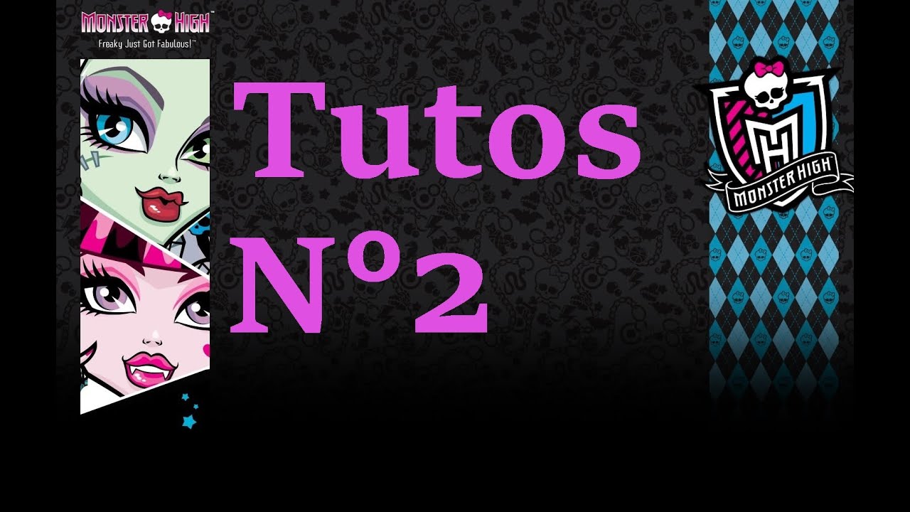 Tuto coiffure pour monster High :-) - YouTube