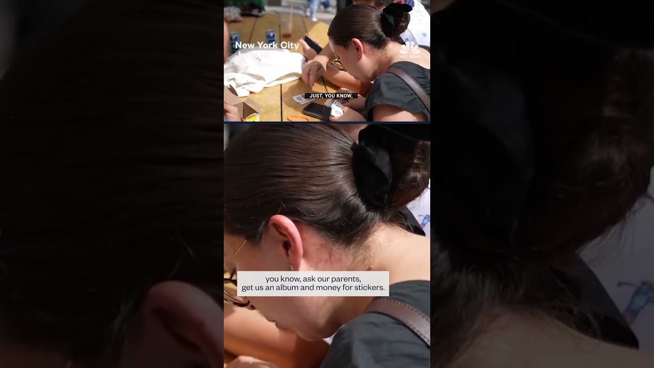 Fans are in a frenzy for World Cup Panini stickers