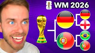 Meine 100% RICHTIGE WM 2026 PROGNOSE! 👀⭐️ (endet überraschend!)