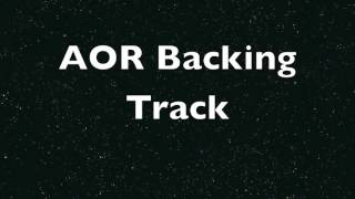 Video thumbnail of "AOR/ Melodic Rock Backing Track In Am 120 BPM"
