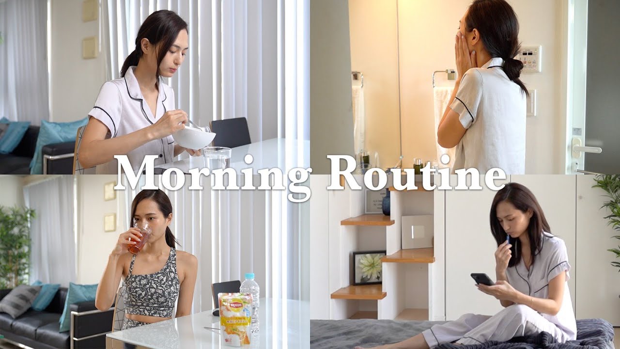 山賀琴子のモーニングルーティン 〜ストレッチやヨガでセルフケアする休日〜