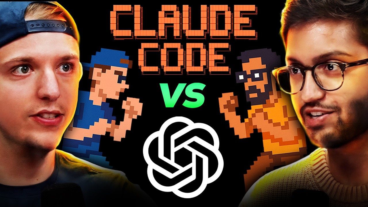 We Built 2 FULL Video Games In 7 Prompts (Claude Code vs GPT-5 Codex)