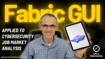 New Fabric GUI! AI Augmentation of Crowdsourced #Cybersecurity Job Market Analysis #fabric #ai
