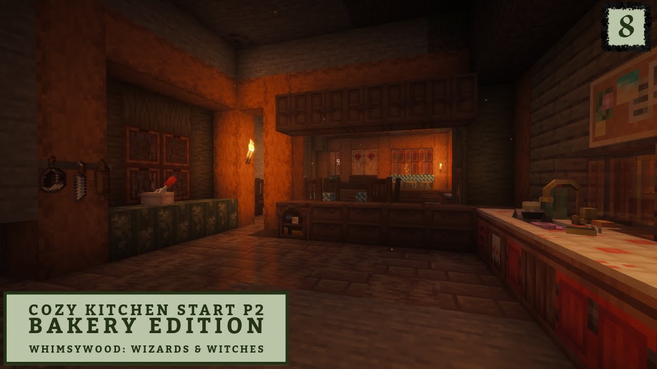 I'm Still Hungry: Kitchen Build P2 🪄 Whimsywood: Wizards & Witches🪄 CurseForge Magicke Modpack 🪄 ch8