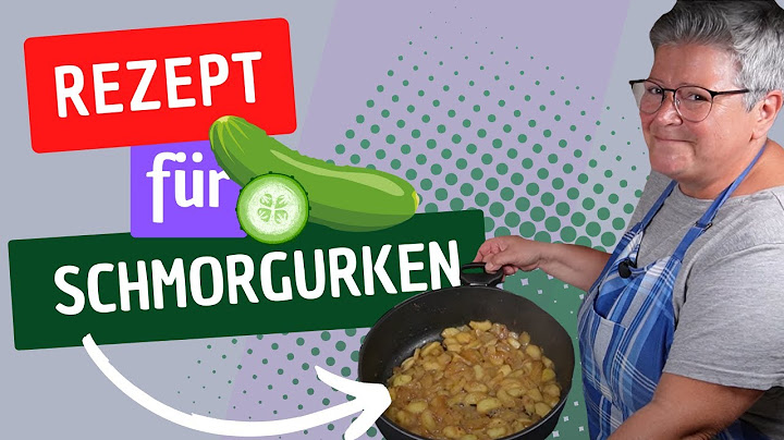 Schmorgurken, wie sie die Muddi liebt