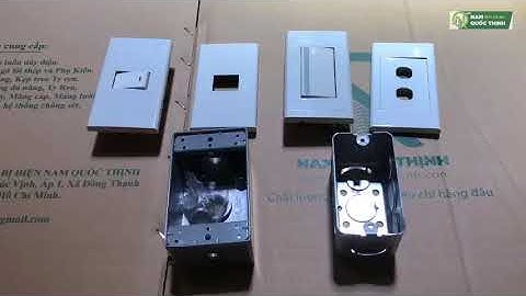 CÔNG DỤNG HỘP THÉP ÂM TƯỜNG VÀ HỘP NỔI ỐNG THÉP LUỒN DÂY ĐIỆN ✅ NAM QUỐC THỊNH