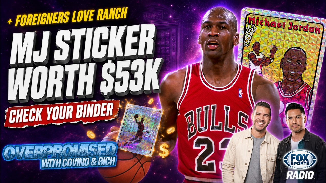 Michael Jordan Sticker Sold for $53,000. Check Your Old Binder