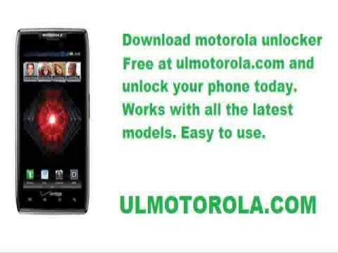 Motorola wx416 unlock code free