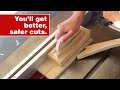 How to make a push block. Essential woodworking jig and shop project.