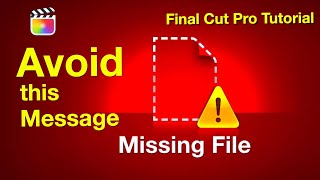 Consolidate and Archive - Final Cut Pro