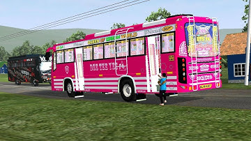 Kerala Private Bus Mod In Bus Simulator Indonesia - Bussid Bus Mod - Bussid Car Mod - Bussid