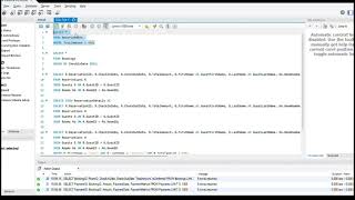 Hotel reservation system in sql