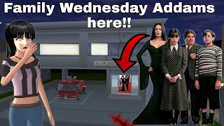 Secret House for Wednesday Addams family is here in SAKURA SCHOOL Simulator