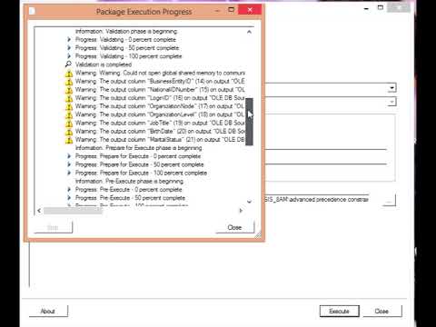 EXECUTE A PROJECT IN CMD USING DTEXECUI