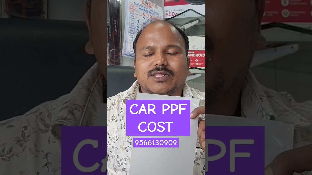 car ppf cost in chennai | price in description | call or whatsapp- 95661 30909