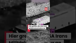 Hier greifen die USA Irans Militärinfrastruktur an #news #iran