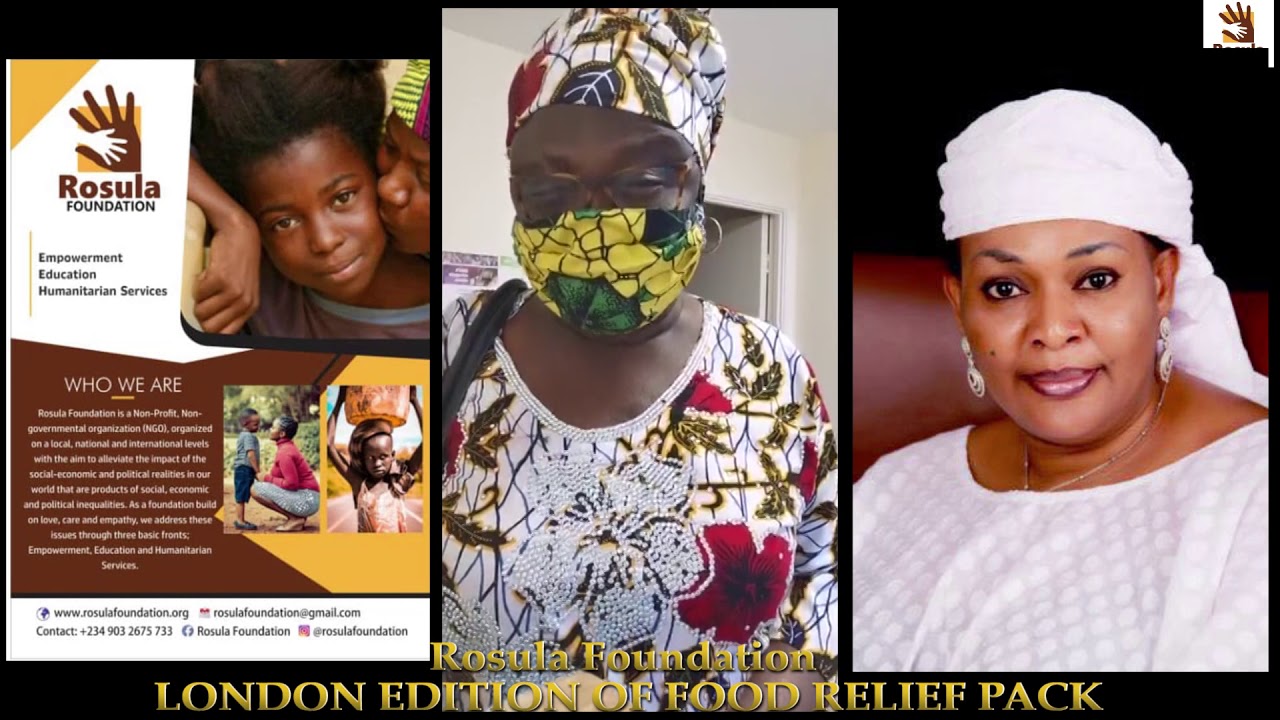 ROSULA FOUNDATION LONDON FOOD PALLIATIVES: 20th June 2020 - YouTube