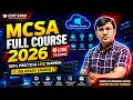 MCSA Full Course 2026 | Microsoft Server Administrator Training in Hindi  | 100% Practical Live
