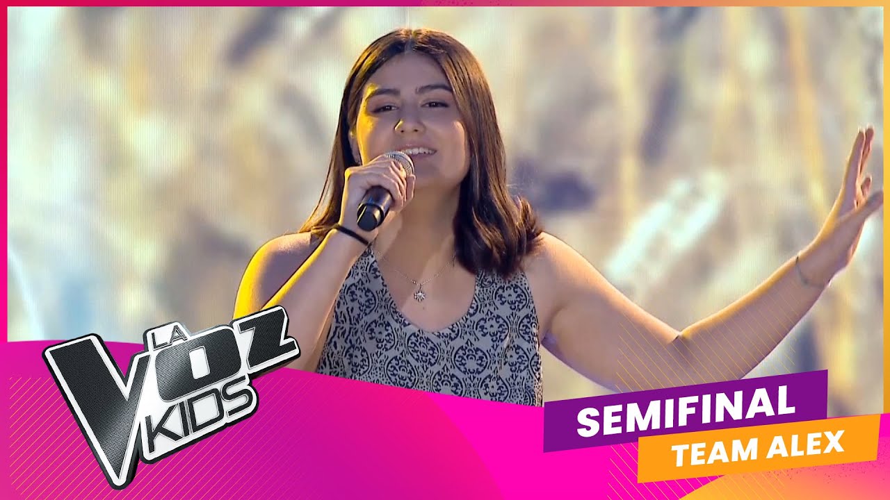 Sofía Medina canta Quiero ser | Semifinal | La Voz Kids Uruguay 2023