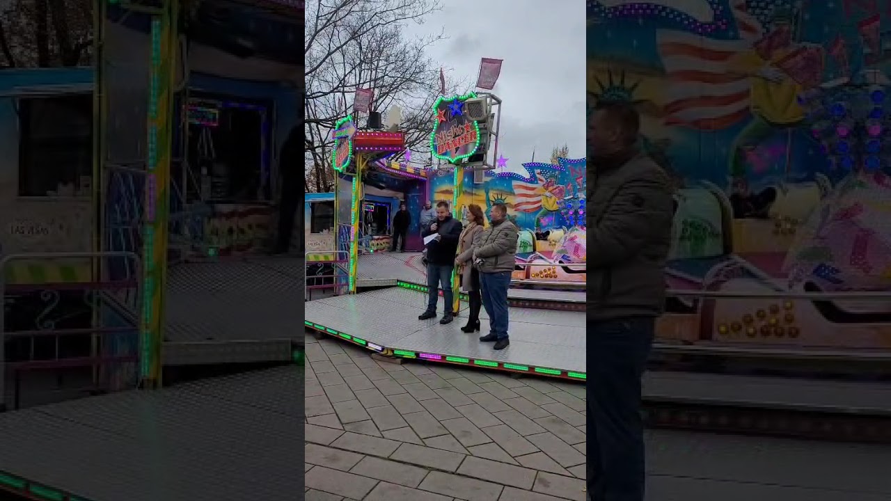 Markteröffnung in hemmoor aufm herbstmarkt 