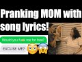 8 best Lyric pranks images on Pinterest Hilarious texts, Funny sayings
and Funny text messages