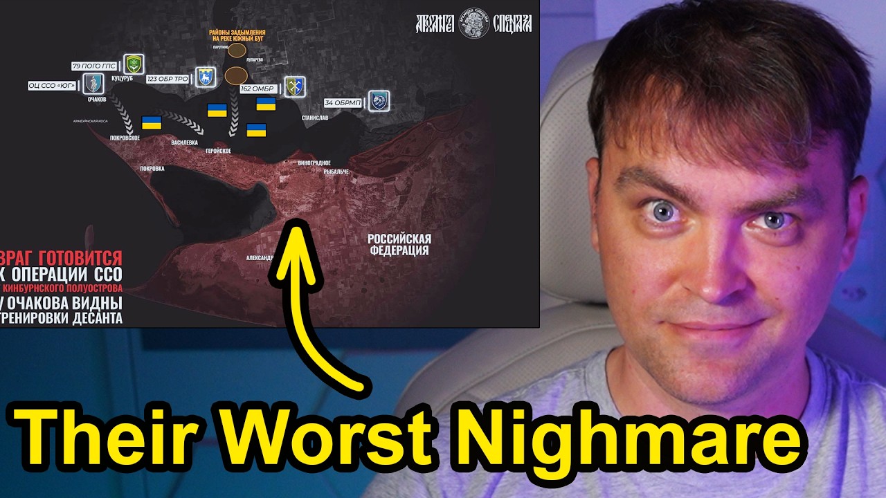 ⁣Update from Ukraine | Full Panic Mode Russians are Expecting Ukrainian Landing operation