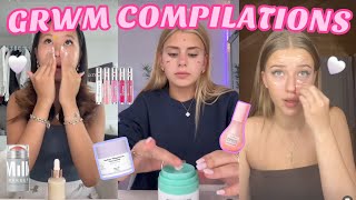 GRWM COMPILATION🌸🎀💄🤍🧸