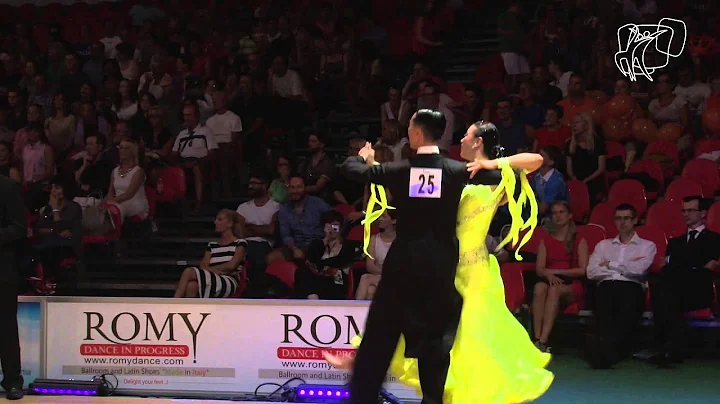 Fenghua - Xiaoguang, CAN | 2014 World Senior I STD R2 Q | DanceSport Total - DayDayNews