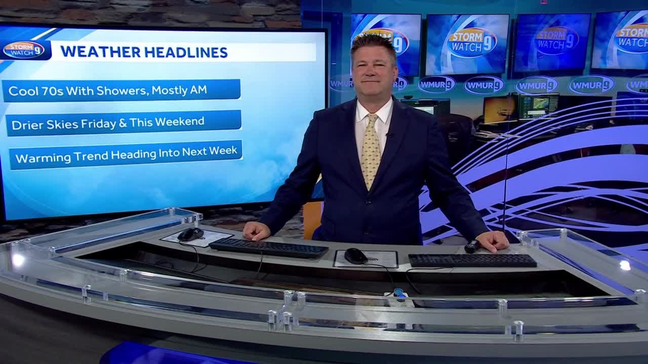Video: Some scattered showers Thursday with cooler than average temps ...