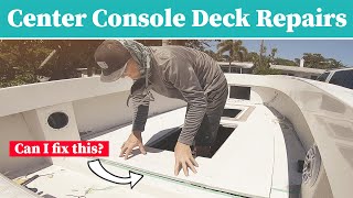 Going on Vacation !!  I've got to put this DECK back together FAST I More Stringer & Deck Repairs by Backyard Boatworks 15,018 views 2 years ago 13 minutes, 51 seconds