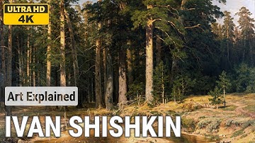 Ivan Shishkin: A collection of 10 oil paintings with title and year, 1895-1898 [4K]