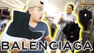 WEARING FAKE BALENCIAGA TO NORDSTROM!! GONE WRONG!!