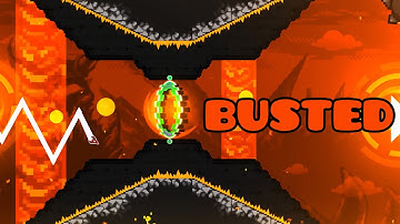 “BUSTED” by Lazawill (ALL COINS) | Geometry Dash Daily Level #328
