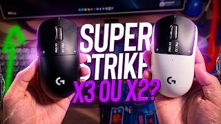 Review e Comparativo: Mouse Logitech Superstrike X3 e X2