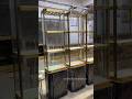 Luxurious multi-layer display jewellery counter, wall jewelry display showcase #jewelryshowcase