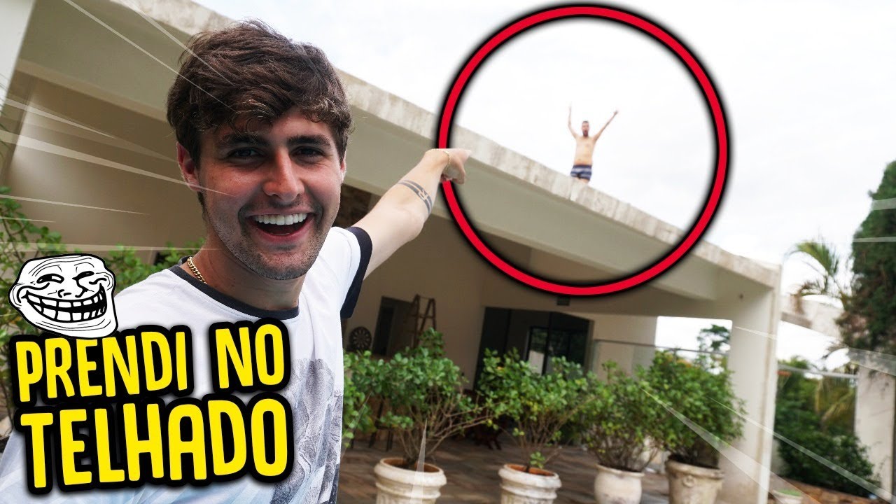 desenhos de coração PRENDI MEU AMIGO NO TELHADO DE CUECA !! - TROLLANDO MEU AMIGO [ REZENDE EVIL ]