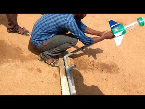 How to launch Water rocket